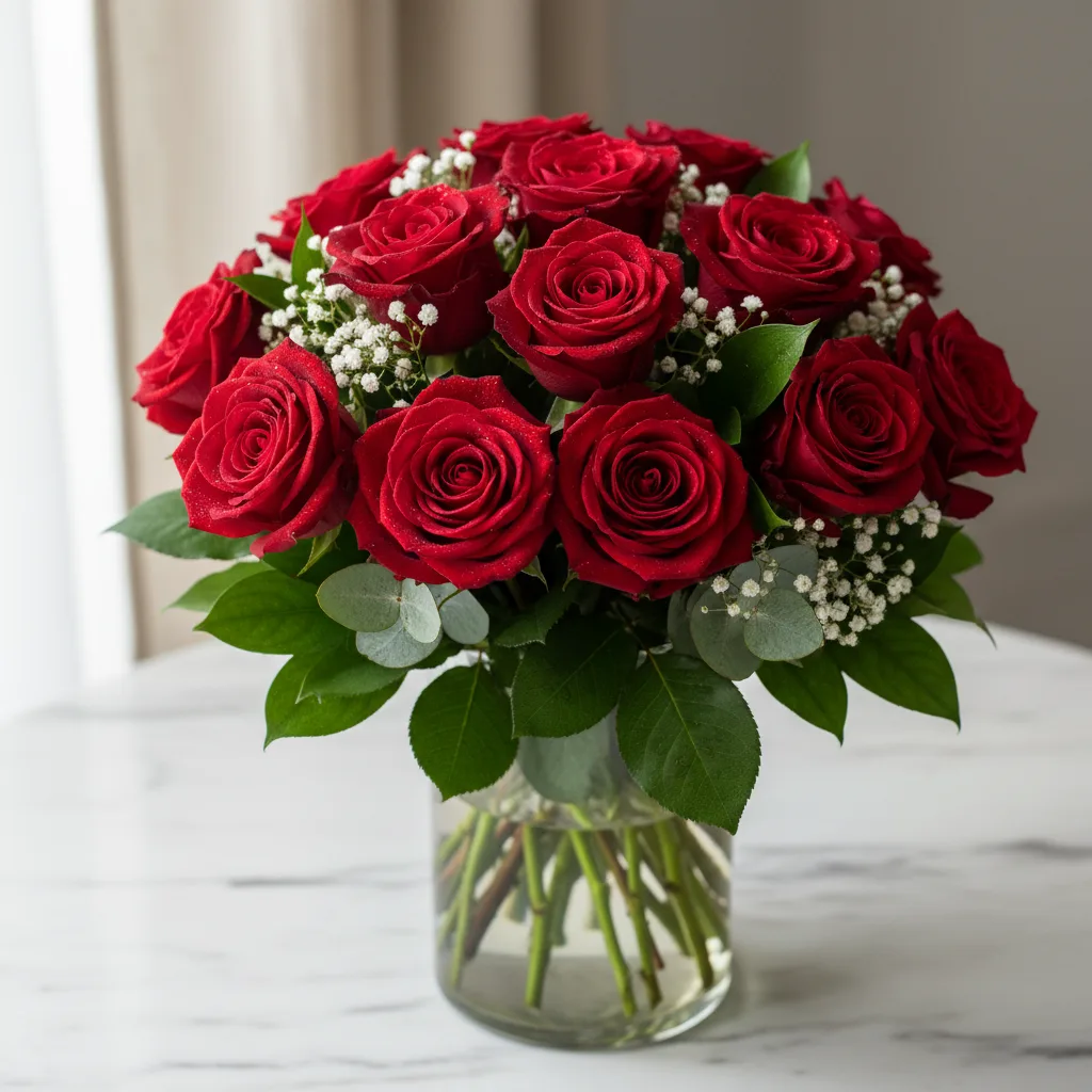 Dozen Classic Red Roses - $59 - $89 - same-day delivery Austin TX